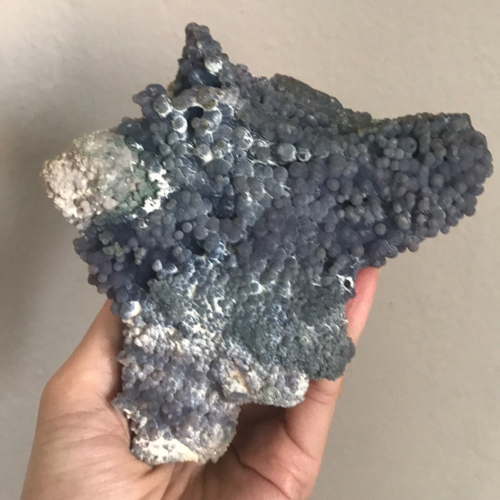 Grape Agate Raw Crystal Specimen